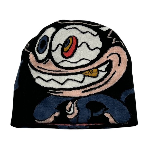 Rebellis EDN Capsule Reversible Beanie in Black - Picture 1 of 4